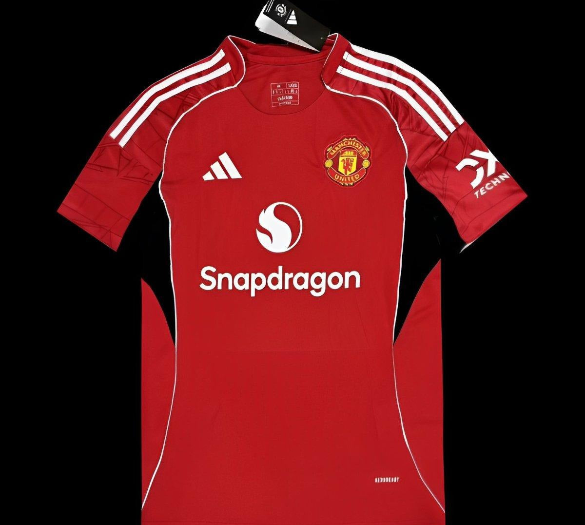 Manchester United Home Short Sleeve Jersey