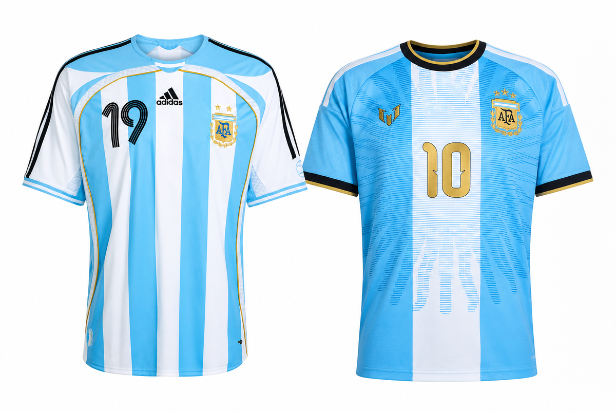 Messi Argentina Jerseys: The Beginning & The End