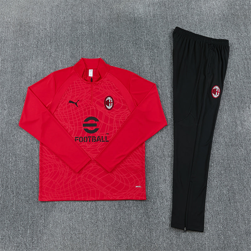 AC Milan Half Zipper Training Suit 2026