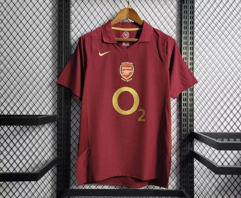 Retro Arsenal Home Jersey 05/06