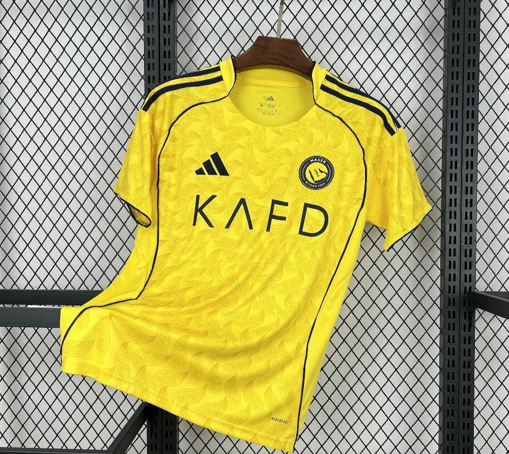 Al Nassr Home Jersey Short Sleeve
