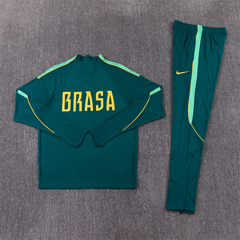 Brazil Half Zipper Training Suit 26/27