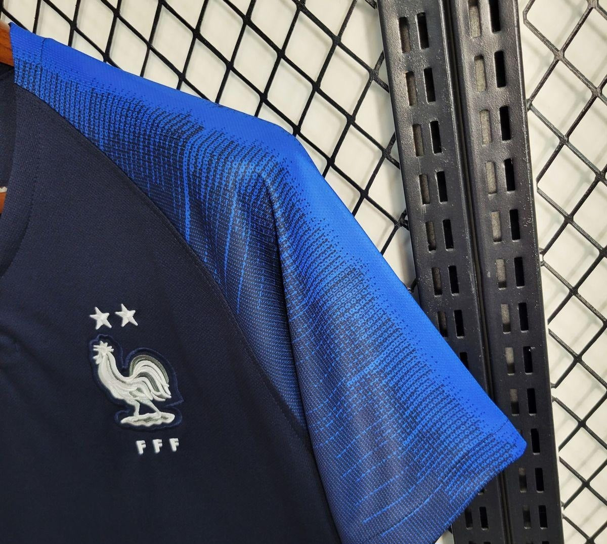 Retro France Home Jersey  2018