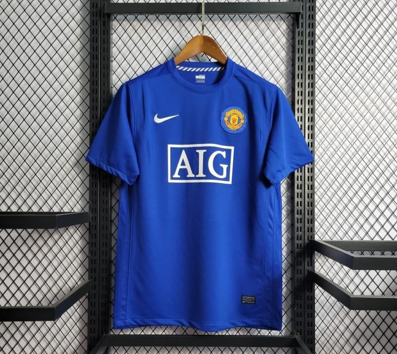 Retro Manchester United Third Blue Jersey 08/09