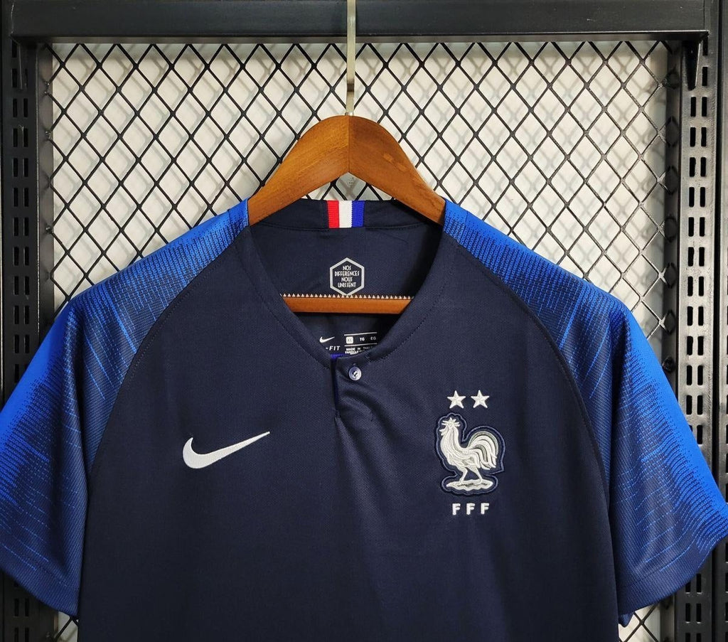 Retro France Home Jersey  2018