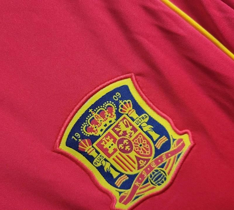 Spain Home Jersey 2010 Retro