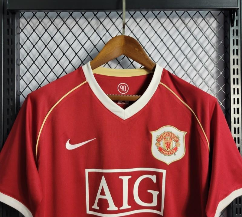 Retro Manchester United Home Jersey 06/07