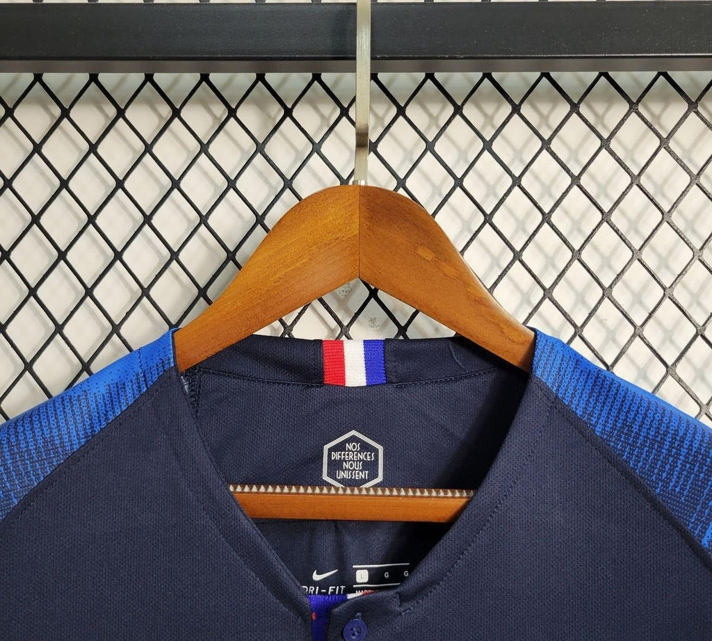 Retro France Home Jersey  2018