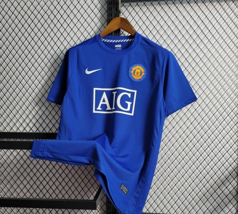 Retro Manchester United Third Blue Jersey 08/09