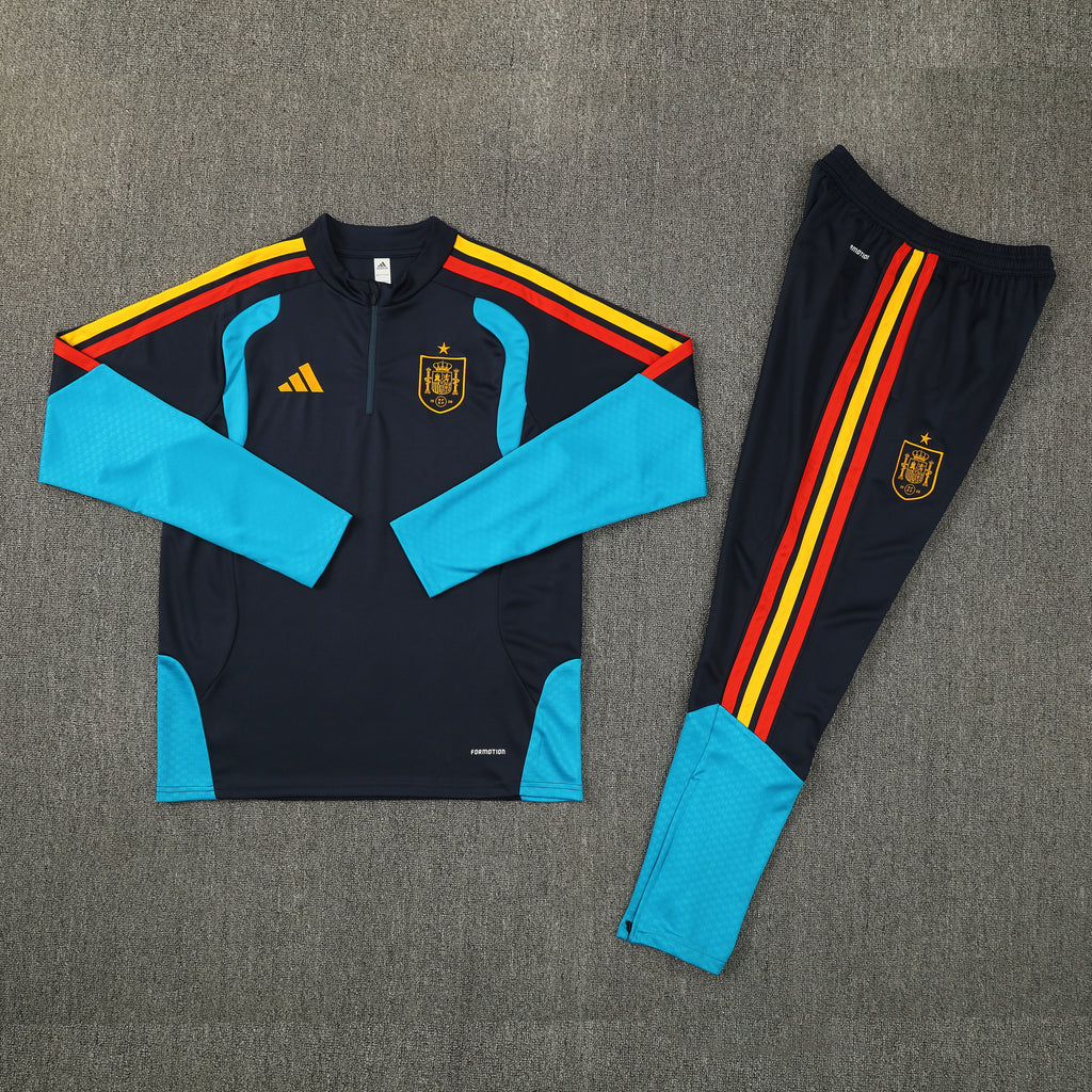 Spain Half Zipper Training Suit 26/27
