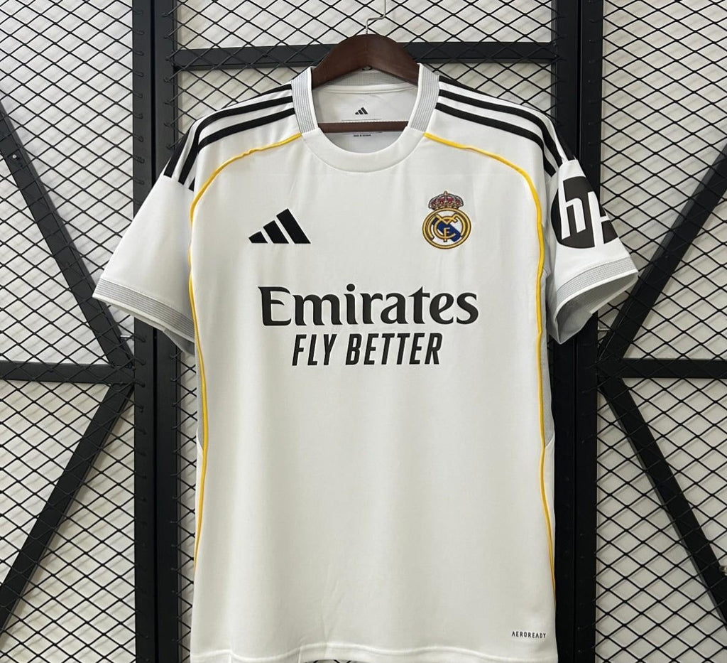 Real Madrid Home Short Sleeve Jersey