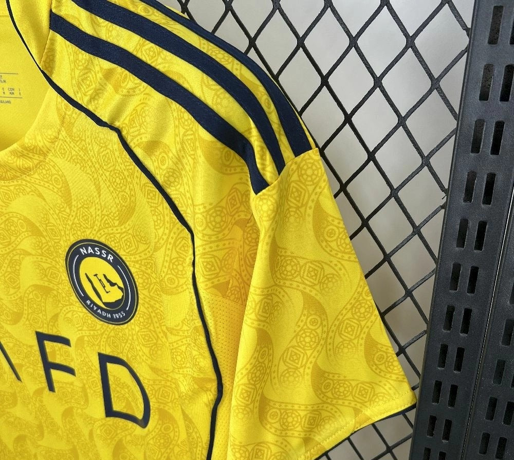 Al Nassr Home Jersey Short Sleeve