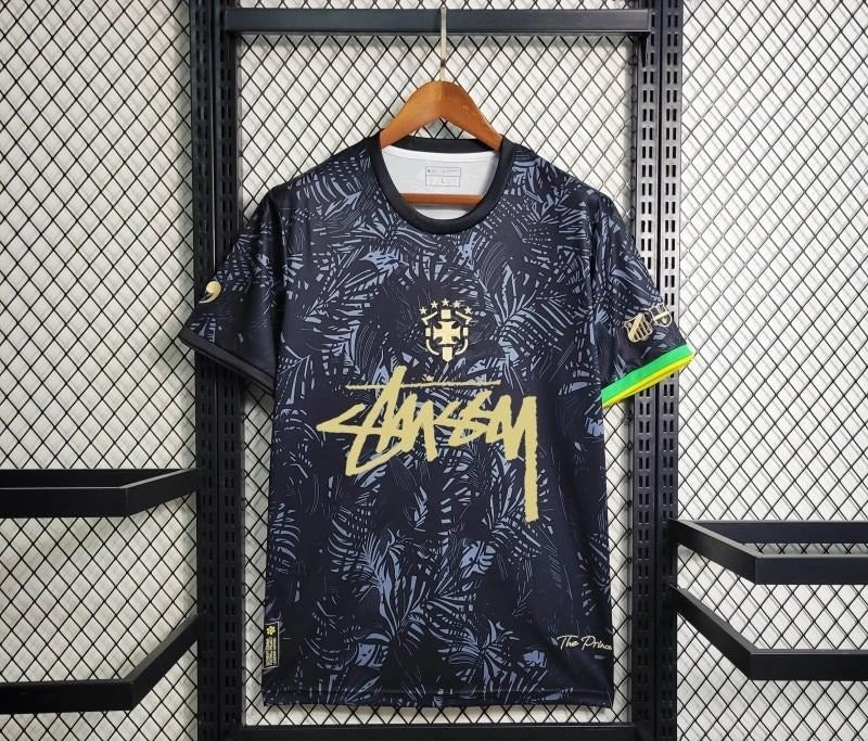 Brazil x Stussy Black Special Jersey