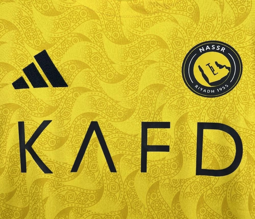 Al Nassr Home Jersey Short Sleeve