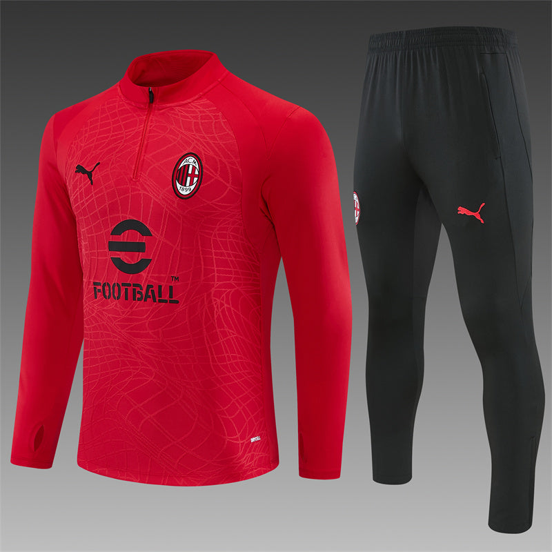 AC Milan Half Zipper Training Suit 2026